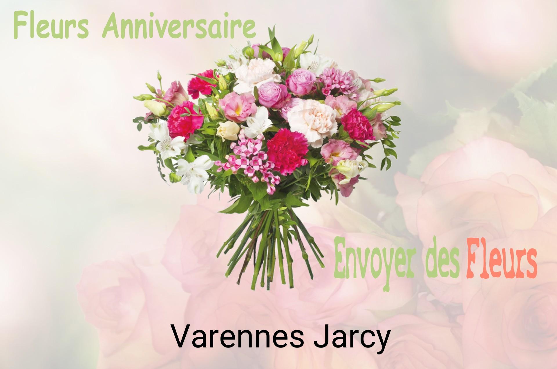 Bouquet de fleurs d’anniversaire livré à Varennes-Jarcy